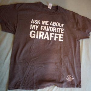 Ask Me About My Favorite Giraffe Tee